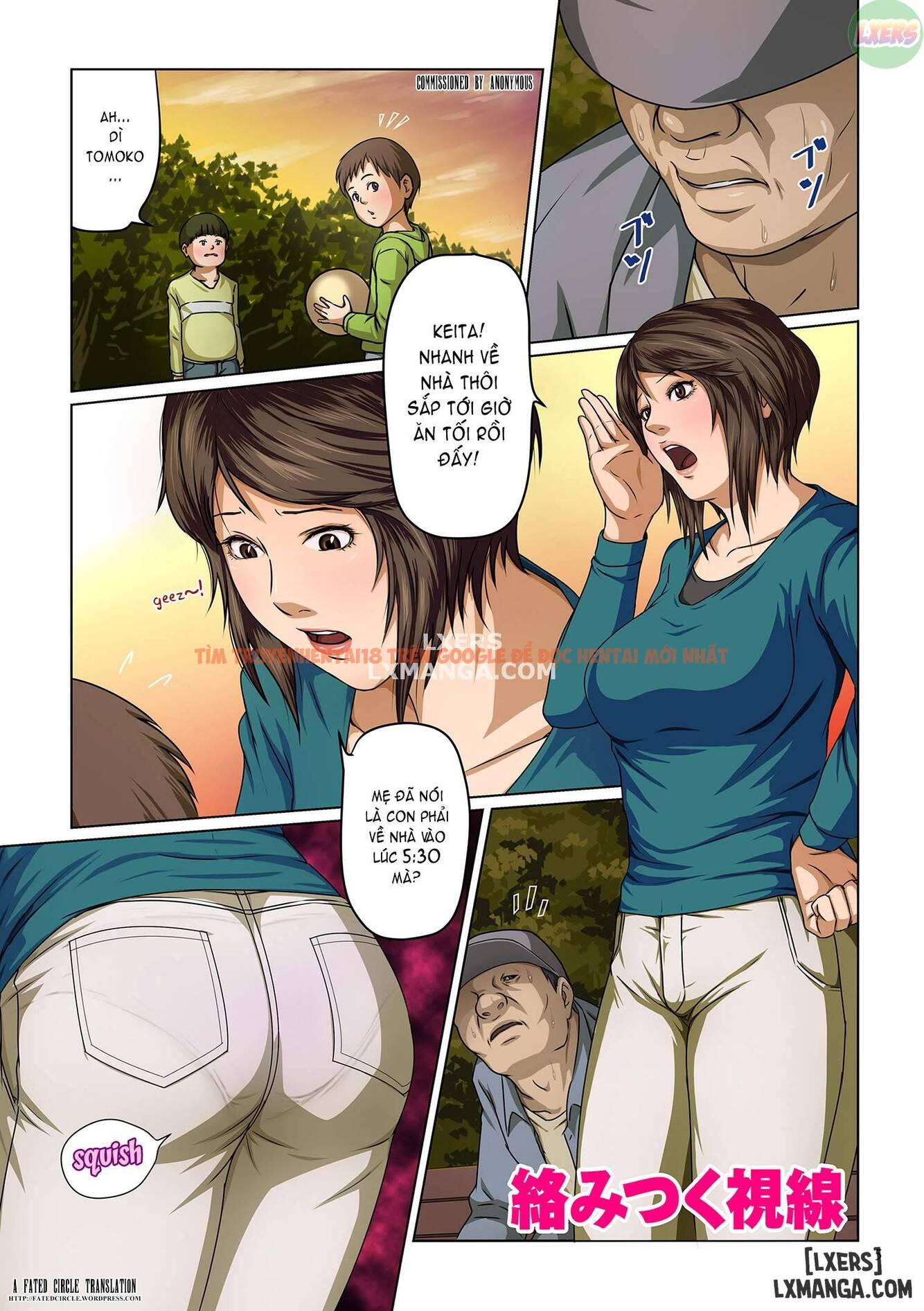 Xem ảnh Ánh Nhìn Vướng Víu - Chapter 1 - 9 - Truyenhentaiz.net